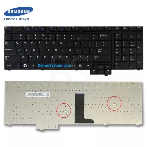 کیبورد لپ تاپ SAMSUNG R720