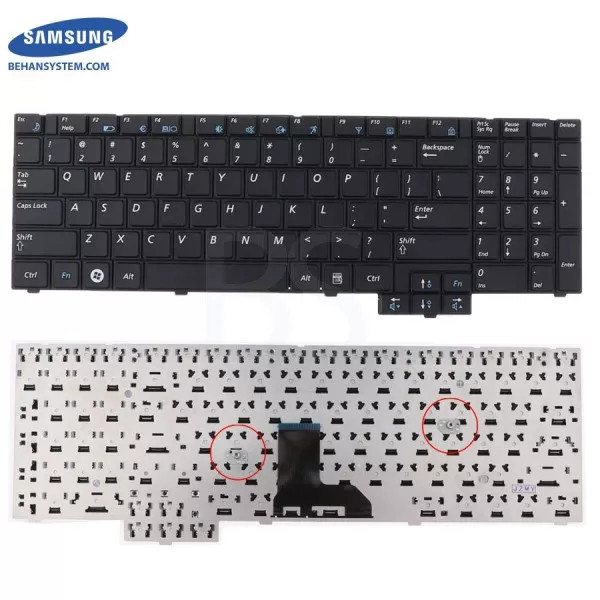 کیبورد لپ تاپ SAMSUNG RV510