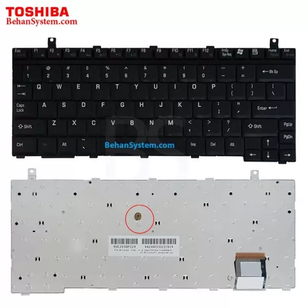 کیبورد لپ تاپ Toshiba Portege M400 / U200