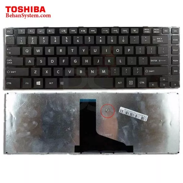 کیبورد لپ تاپ Toshiba Satellite L800