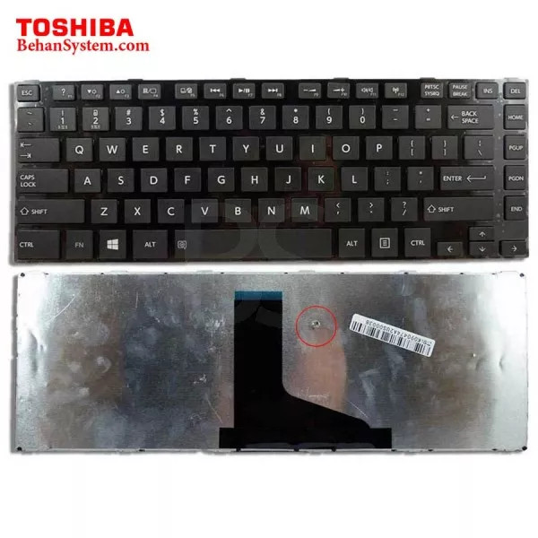 کیبورد لپ تاپ Toshiba Satellite L800