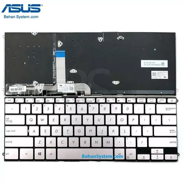 کیبورد لپ تاپ ASUS ZenBook UX490 / UX490U