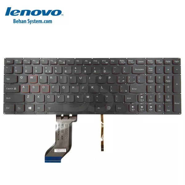 کیبورد لپ تاپ 15 اینچی LENOVO IdeaPad Y700-15 / Y700-15ISK