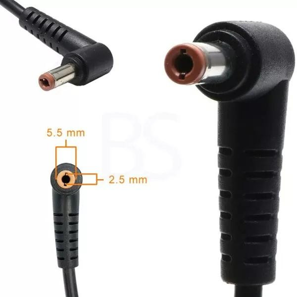شارژر 24V 3A 72W فیش نرمال 5.5x2.5 میلی متر