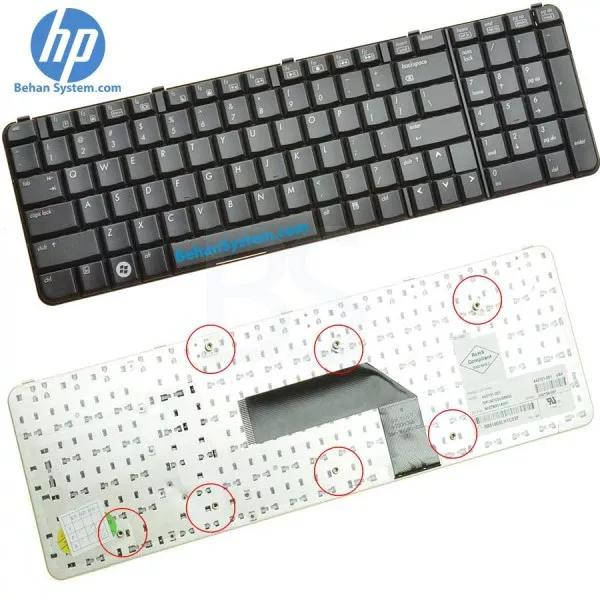 کیبورد لپ تاپ HP Pavilion HDX9000