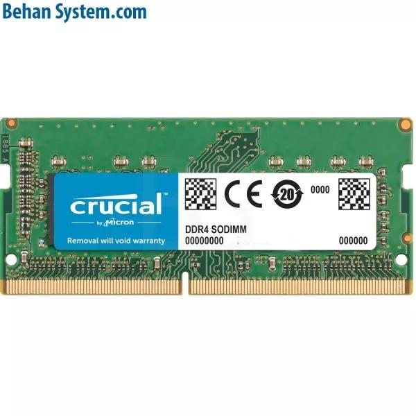 رم لپ تاپ Crucial 8GB DDR4-2400