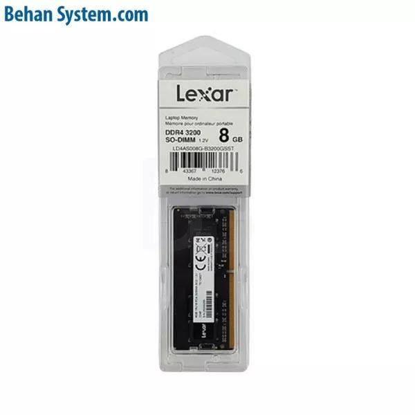 رم لپ تاپ Lexar 8GB DDR4-3200