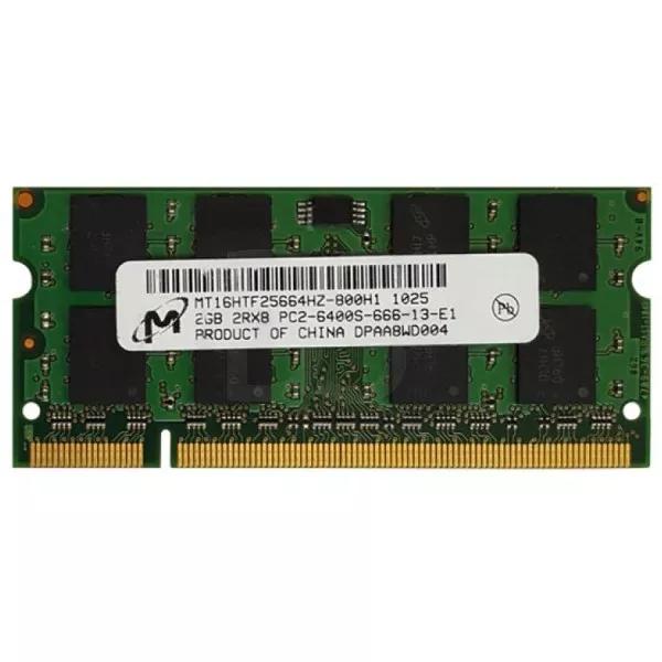 رم لپ تاپ MICRON 2GB PC2-6400S 800Mhz DDR2