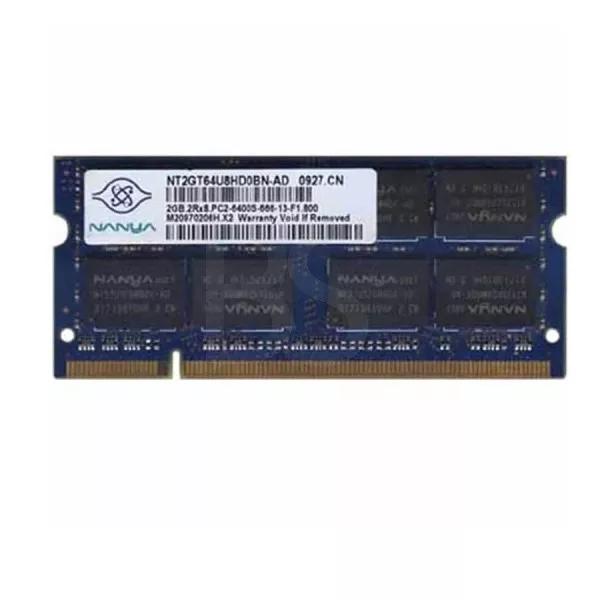 رم لپ تاپ DDR2 Nanya دو گیگابایت با فرکانس 800 مگاهرتز
