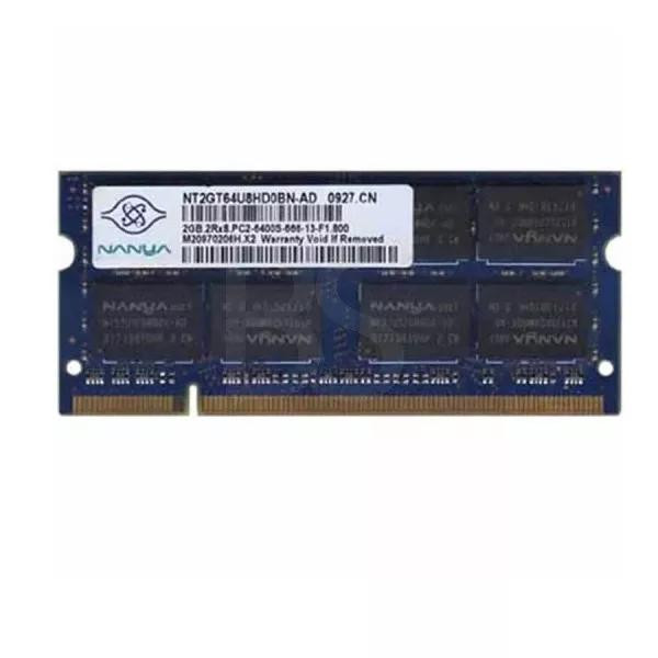 رم لپ تاپ DDR2 Nanya دو گیگابایت با فرکانس 800 مگاهرتز